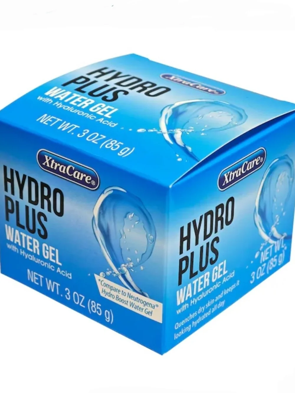 2 x XtraCare Hydro Plus Water Gel Moisturizer - 3oz BNIB